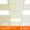 imageLEDVANCE 2x2 Dual Selectable Backlit Panel LED Panel Lights 20W  30W  35W 3 CCT Select 3500K  4000K  5000K 220033003850 LMS Dimmable  4 Pack