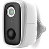 imageLEDVANCE WiFi Smart Outdoor Camera with Battery TwoWay Audio HD Video and Sensor Compatible with Alexa and Google Weatherproof White  1 Pack 75829Cam v2