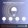 imageSYLVANIA Dusk to Dawn A21 LED Light Bulb with Auto OnOff Light Sensor 100W13W 1500 Lumens 5000K Daylight  6 Pack 41293Soft White