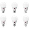 imageSYLVANIA Dusk to Dawn A21 LED Light Bulb with Auto OnOff Light Sensor 100W13W 1500 Lumens 5000K Daylight  6 Pack 41293Soft White