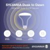imageSYLVANIA Dusk to Dawn A21 LED Light Bulb with Auto OnOff Light Sensor 100W13W 1500 Lumens 5000K Daylight  6 Pack 41293Warm White