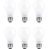 imageSYLVANIA ECO LED Light Bulb A19 60W Equivalent Efficient 9W 7 Year 750 Lumens 2700K NonDimmable Frosted Soft White  8 Count Pack of 1 40821Daylight