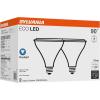 imageSYLVANIA ECO LED PAR38 Light Bulb 90W  14W 7 Year NonDimmable 1100 Lumens Clear 5000K Daylight  2 Pack 40882
