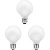 imageSYLVANIA Incandescent Double Life Dcor Globe Light Bulb 40W G25 Medium Base 265 Lumens Frosted 2850K Soft White  3 Pack 153453 Count Pack of 1
