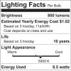 imageSYLVANIA LED A19 Light Bulb 60W Equivalent Efficient 85W 10 Year 2700K 800 Lumens Frosted Soft White  24 Pack 74765 Packaging may varyDaylight