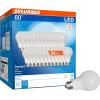 imageSYLVANIA LED A19 Light Bulb 60W Equivalent Efficient 85W 10 Year 2700K 800 Lumens Frosted Soft White  24 Pack 74765 Packaging may varyDaylight
