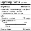 imageSYLVANIA LED A19 Light Bulb 60W Equivalent Efficient 85W 10 Year 2700K 800 Lumens Frosted Soft White  24 Pack 74765 Packaging may varySoft White