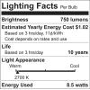 imageSYLVANIA LED A19 Light Bulb 60W Equivalent Efficient 85W 10 Year 2700K 800 Lumens Frosted Soft White  24 Pack 74765 Packaging may varySoft White