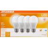 imageSYLVANIA LED A19 Light Bulb 60W Equivalent Efficient 85W 10 Year 2700K 800 Lumens Frosted Soft White  24 Pack 74765 Packaging may varySoft White