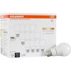 imageSYLVANIA LED A19 Light Bulb 60W Equivalent Efficient 85W 10 Year 2700K 800 Lumens Frosted Soft White  24 Pack 74765 Packaging may varySoft White