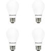 imageSYLVANIA LED A19 Light Bulb 60W Equivalent Efficient 85W 10 Year 2700K 800 Lumens Frosted Soft White  24 Pack 74765 Packaging may varySoft White