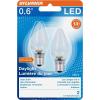 imageSYLVANIA LED C7 Accent Light Bulb Efficient 06W 4 Lumens 2 packBright Light