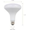 imageSYLVANIA LED Flood BR40 Light Bulb 85W Equivalent Efficient 13W E26 Medium Base Dimmable 2700K Soft White  2 Pack 794982 Count Pack of 1