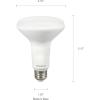 imageSYLVANIA LED Flood PAR38 Light Bulb 90W Equivalent Efficient 13W 10 Year 1175 Lumens Medium Base Dimmable 5000K Daylight  2 Pack 79736Soft White