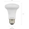imageSYLVANIA LED Flood R20 Light Bulb 50W5W 10 Year 325 Lumens E26 Medium Base Dimmable 2700K Soft White  2 Pack 73993