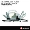 imageSYLVANIA LED Garage Retrofit Light 80W Ceiling Light Fixture for Garages  Workshops  Basements  Utility 9600 Lumens 6500K IP44 Rated  2 Pack 4136160W