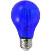 imageSYLVANIA LED Green Glass Filament A19 Light Bulb Efficient 45W 40W Equivalent Dimmable E26 Medium Base  1 Pack 40303Blue