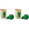 imageSYLVANIA LED Green Glass Filament A19 Light Bulb Efficient 45W 40W Equivalent Dimmable E26 Medium Base  1 Pack 40303Green