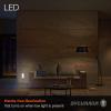 imageSYLVANIA LED Mini Automatic PlugIn Night Light with Sensor Motion Activated Dusk to Dawn Warm White PlugIn Type  1 Pack 64988Soft White 2700K