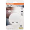 imageSYLVANIA LED Mini Automatic PlugIn Night Light with Sensor Motion Activated Dusk to Dawn Warm White PlugIn Type  1 Pack 64988White 3000K