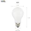 imageSYLVANIA LED TruWave Natural Series A21 Light Bulb 100W Equivalent Efficient 13W Medium Base Dimmable Frosted 2700K Soft White  6 Pack 40810Soft White