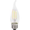 imageSYLVANIA LED TruWave Natural Series Candelabra Light Bulb 60W Soft White Medium Base Dimmable Clear Candle Tip  2 PackDaylight