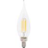 imageSYLVANIA LED TruWave Natural Series Candelabra Light Bulb 60W Soft White Medium Base Dimmable Clear Candle Tip  2 PackDaylight