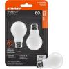imageSYLVANIA LED TruWave Natural Series Ceiling Fan  Fixture Light Bulb 60W A15 Soft White Medium Base Dimmable Frosted  2 Pack2 Count Pack of 1