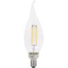 imageSYLVANIA LED TruWave Natural Series Dcor B10 Light Bulb 40W Equivalent Efficient 4W Candelabra Base 350 Lumens Dimmable Clear 5000K Daylight 40791 2 PackSoft White
