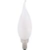 imageSYLVANIA LED TruWave Natural Series Dcor B10 Light Bulb 60W Equivalent Efficient 55W 500 Lumens Candelabra Base Dimmable Frosted 2700K Soft White  2 pack 40781Soft White