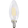 imageSYLVANIA LED TruWave Natural Series Dcor B10 Light Bulb 60W Equivalent Efficient 55W Candelabra Base Dimmable Clear 2700K Soft White  2 Pack 407962 Count Pack of 1