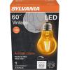 imageSYLVANIA LED Vintage A19 Light Bulb 60W Equivalent Efficient 65W 13 Year Dimmable 650 Lumens Amber Glow  1 Pack 753491 Count Pack of 1