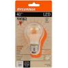 imageSYLVANIA LED Vintage Amber Glow A15 Light Bulb 40W Equivalent Efficient 45W Dimmable Medium Base  1 Pack 7534345 Watts