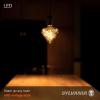 imageSYLVANIA LED Vintage Heart Shaped Light Bulb 2175K Amber Glow 1 pack