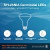 imageSYLVANIA LightSHIELD BR30 Germicidal LED Light Bulb 75W65W CEC Compliant Dimmable 650 lm 2700K Soft White  2 Pack 41249