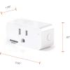imageSYLVANIA SMART Bluetooth Outlet Simple Set Up Compatible with Alexa Apple HomeKit and Google Assistant 120 Volts 15 Amp White No Hub FCC Listed  1 Pack 75753