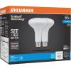 imageSYLVANIA TruWave Natural Series BR30 LED Light Bulb 65W  7W Dimmable Medium Base 650 Lumes Frosted 2700K Soft White  12 Pack 40586 DaylightDaylight