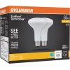 imageSYLVANIA TruWave Natural Series BR30 LED Light Bulb 65W  7W Dimmable Medium Base 650 Lumes Frosted 2700K Soft White  12 Pack 40586 DaylightSoft White