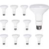 imageSYLVANIA TruWave Natural Series BR30 LED Light Bulb 65W  7W Dimmable Medium Base 650 Lumes Frosted 2700K Soft White  12 Pack 40586 DaylightSoft White