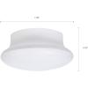 imageSYLVANIA Ultra LED Porcelain Ceiling Light Fixture 60W  9W Energy Star NonDimmable Medium Base 4000K Cool White  1 Pack 75081Soft White