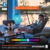 imageSYLVANIA Wifi LED Smart Light Bulb 60W Equivalent Full Color and Tunable White A19 Dimmable Compatible with Alexa and Google Home Only  4 Pack 75674Full Color