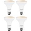 imageSYLVANIA Wifi LED Smart Light Bulb 60W Equivalent Full Color and Tunable White A19 Dimmable Compatible with Alexa and Google Home Only  4 Pack 75674Soft White