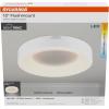 imageSylvania 12quot Flushmount 20W LED Light with Night Light 2 Function 5 CCT Select 2700K  5000K 155050 LMS 80 CRI Dimmable  1 Pack 66514