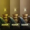 imageSylvania 25W LED Battery Table Lamp with USBC BrassGold 3 CCT Select 30004000  5000K 63 LMS Dimmable 80 CRI Damp Rated  1 Pack 66874