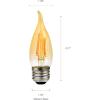 imageSylvania 79580 1 LED Bulb Medium Base AmberMedium Base