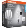 imageSylvania A15 Clear Globe LED White Filament Bulb 75W Dimmable 750 LMS Medium Base 2700K Soft White  2 Pack 42247Daylight 5000k