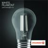 imageSylvania A15 Clear Globe LED White Filament Bulb 75W Dimmable 750 LMS Medium Base 2700K Soft White  2 Pack 42247Daylight 5000k