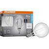 imageSylvania A15 Clear Globe LED White Filament Bulb 75W Dimmable 750 LMS Medium Base 2700K Soft White  2 Pack 42247Daylight 5000k