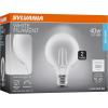 imageSylvania A15 Clear Globe LED White Filament Bulb 75W Dimmable 750 LMS Medium Base 2700K Soft White  2 Pack 42247Daylight 5000k