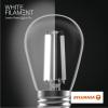 imageSylvania A15 Clear Globe LED White Filament Bulb 75W Dimmable 750 LMS Medium Base 2700K Soft White  2 Pack 42247Soft White 2700k
